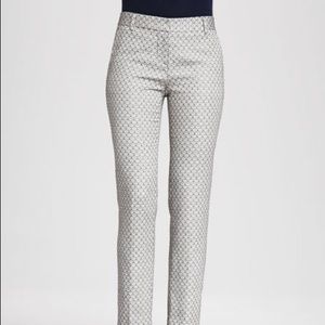 Tory Burch Isabella Printed Cropped Pants NWT